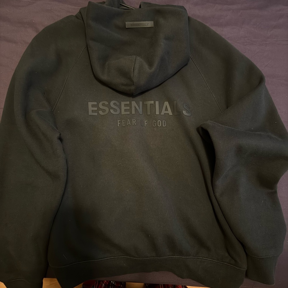 Essentials Black Hoodie